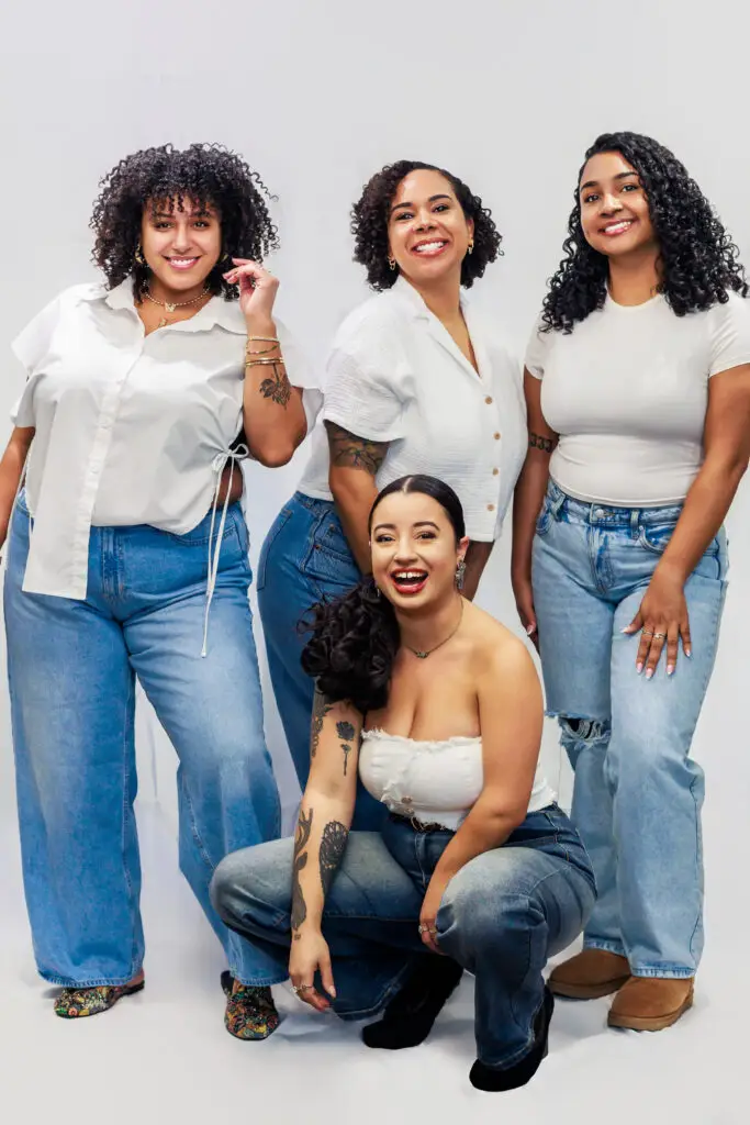 Staff at Kurlykoils luxury curl salon